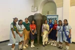 1100 Students at JJ School Learn from Asia's First Robotic Educational Elephant